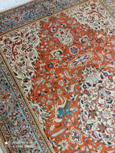 Charger l&#39;image dans la galerie, Grand Tapis Tabriz tissé main n°16441_285×195
