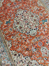 Charger l&#39;image dans la galerie, Grand Tapis Tabriz tissé main n°16441_285×195
