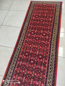 Tapis Hosseinabad noué main n°17073_285×072