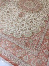 Charger l'image dans la galerie, Tapis Ghom soie tissé main n°16662_286×194
