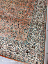 Charger l&#39;image dans la galerie, Tapis Cachemire soie noué main n°29_286×196
