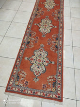 Charger l&#39;image dans la galerie, Tapis Tabriz fait main n°3285_287×80
