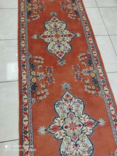 Charger l&#39;image dans la galerie, Tapis Tabriz fait main n°3285_287×80
