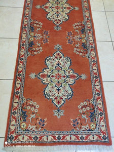 Tapis Tabriz fait main n°3285_287×80