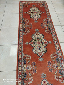 Tapis Tabriz fait main n°3285_287×80