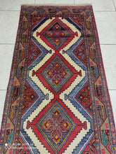 Charger l&#39;image dans la galerie, Tapis Hamedan tissé main n°11658P_288×80
