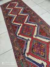 Charger l&#39;image dans la galerie, Tapis Hamedan tissé main n°11658P_288×80
