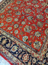 Charger l'image dans la galerie, Grand tapis Sarouk fait main n°19177_290×195
