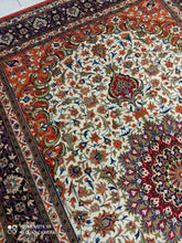 Charger l&#39;image dans la galerie, Grand Tapis Ghom tissé main n°16590_290×200
