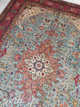 Charger l'image dans la galerie, GRAND Tapis Tabriz fait main n°12323_290×200
