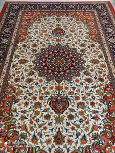 Grand Tapis Ghom tissé main n°16590_290×200