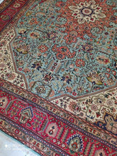 Charger l'image dans la galerie, GRAND Tapis Tabriz fait main n°12323_290×200
