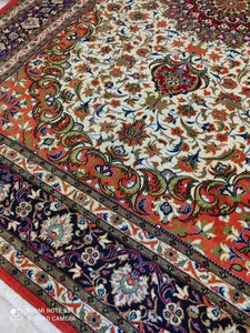 Grand Tapis Ghom tissé main n°16590_290×200