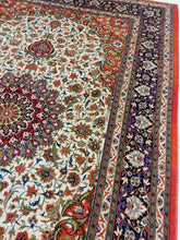 Charger l&#39;image dans la galerie, Grand Tapis Ghom tissé main n°16590_290×200
