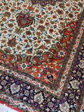 Charger l&#39;image dans la galerie, Grand Tapis Ghom tissé main n°16590_290×200
