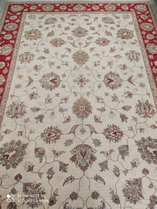 Grand Tapis Afghan tissé main n°8580_292×198