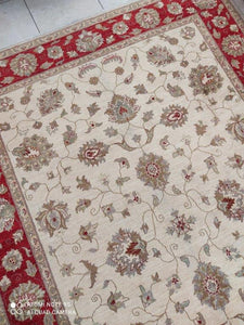 Grand Tapis Afghan tissé main n°8580_292×198