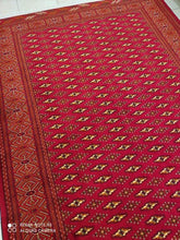 Charger l&#39;image dans la galerie, Grand Tapis Torkaman fait main n°18991_292×206
