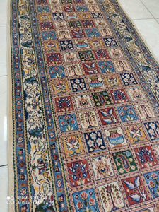 Tapis Moud tissé main n°14156_292×86