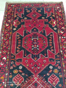 Tapis Hamedan tissé main n°12306_295×110