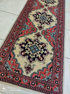 Tapis Ardebil tissé main n°7944_295×70