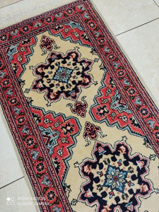 Tapis Ardebil tissé main n°7944_295×70