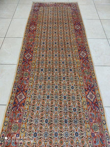 Tapis Moud tissé main n°10901_295×83