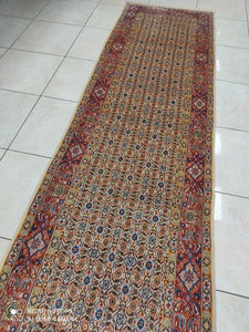 Tapis Moud tissé main n°10901_295×83