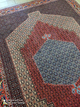 Charger l&#39;image dans la galerie, Grand Tapis Senneh fait main n°18956_296×205
