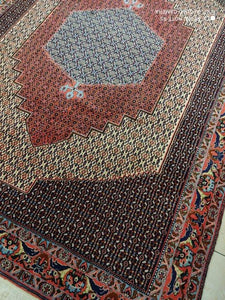 Grand Tapis Senneh fait main n°18956_296×205