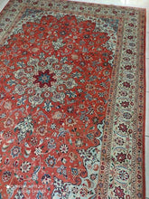 Charger l'image dans la galerie, Grand Tapis Tabriz Panjaraj noué main n°15993_297×200
