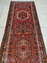 Charger l&#39;image dans la galerie, Tapis Heriz noué main n°11874_299×77
