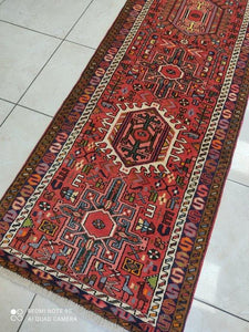 Tapis Heriz noué main n°11874_299×77