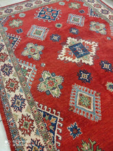 Charger l&#39;image dans la galerie, GRAND TAPIS Kazak fait main n°1278_300×205
