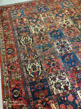 Charger l'image dans la galerie, Grand Tapis Bakhtiar tissé main n°13734_300×208
