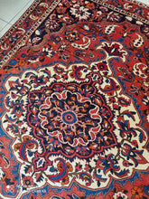 Charger l&#39;image dans la galerie, Grand Tapis Saman noué main n°15131_300×212
