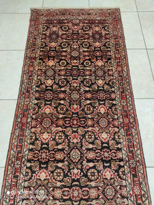 Tapis Darjazine tissé main n°11656_300×82