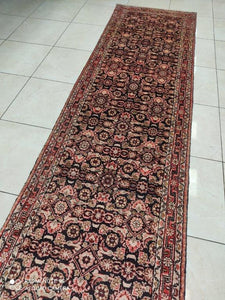 Tapis Darjazine tissé main n°11656_300×82