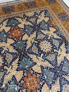 Grand tapis Mahvelat noué main n°3164_301×198