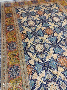 Grand tapis Mahvelat noué main n°3164_301×198