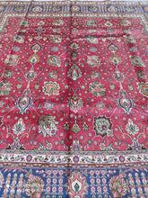 Charger l&#39;image dans la galerie, Grand Tapis Tabriz fait main n°11244_303×300
