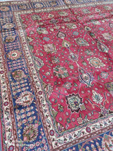 Charger l&#39;image dans la galerie, Grand Tapis Tabriz fait main n°11244_303×300
