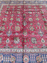 Charger l&#39;image dans la galerie, Grand Tapis Tabriz fait main n°11244_303×300
