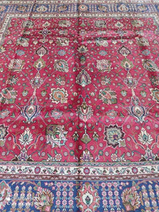 Grand Tapis Tabriz fait main n°11244_303×300