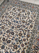 Charger l'image dans la galerie, GRAND Tapis Kachan noué main n°13007_305×192
