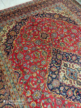 Charger l'image dans la galerie, Grand Tapis Kachan fait main n°19318_305×200
