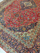 Charger l'image dans la galerie, Grand Tapis Kachan fait main n°19318_305×200

