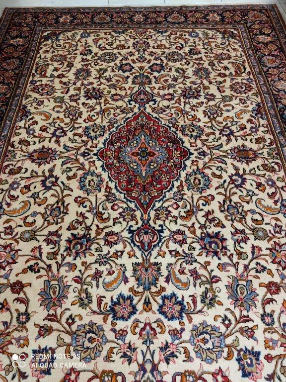 Grand Tapis Sarouk fait main n°8946_305×207