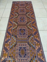 Charger l&#39;image dans la galerie, Tapis Baloutchestan fait main n°13537_307×72
