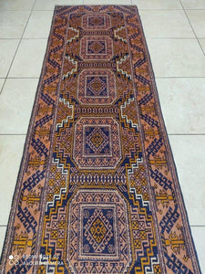 Tapis Baloutchestan fait main n°13537_307×72